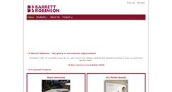 Desktop Screenshot of barrettrobinson.com