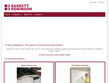 Tablet Screenshot of barrettrobinson.com